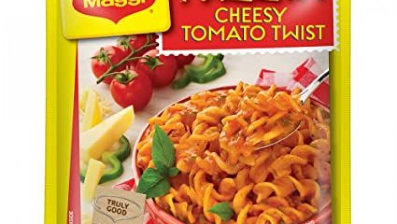 Gain some calories with maggi pazzta cheesy tomato
