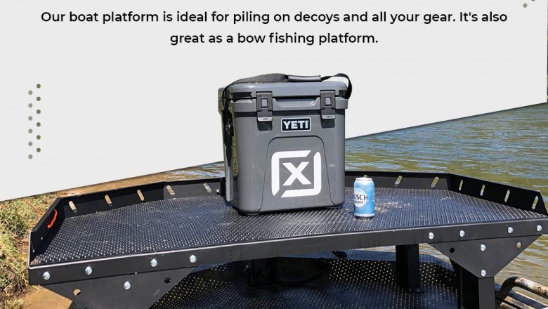 Purchase the best sight fishing platforms for boats in USA