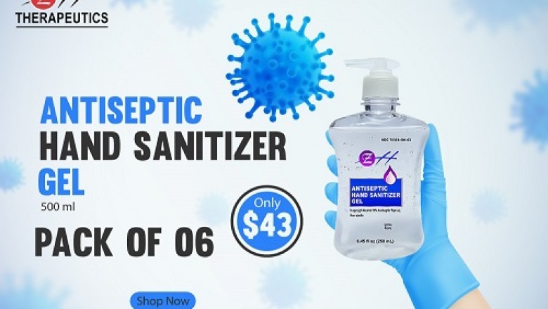 1L ZH Antiseptic Hand Sanitizer Gel – (Pack of 6)