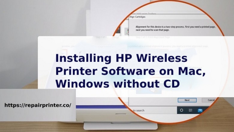 Step : Installing HP Wireless Printer Software On Mac, Windows Without Cd