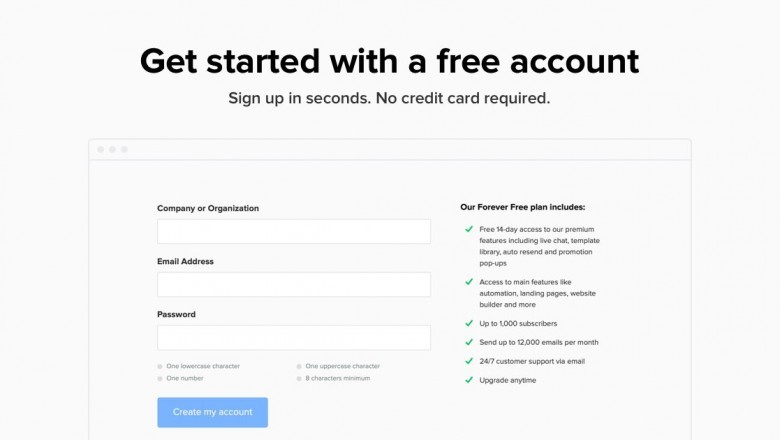 Email Marketing Free Trial