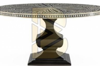 Features of Bone Inlay Dining Table