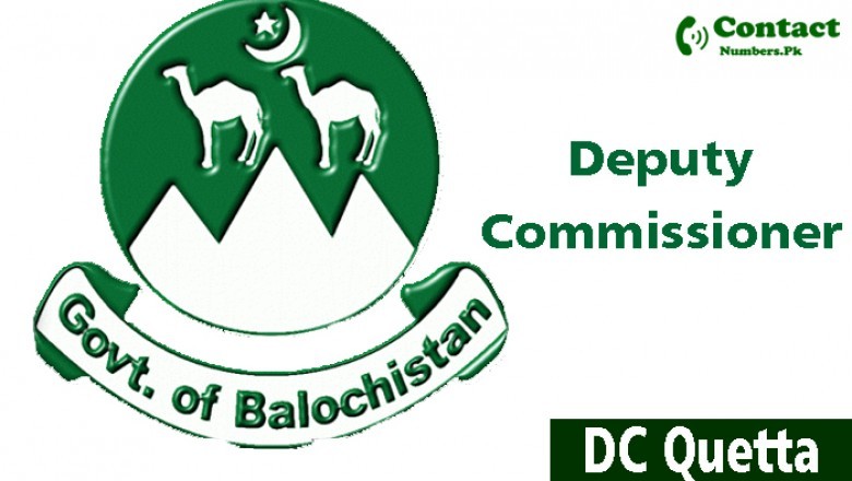 DCO DC Quetta Contact Number Info