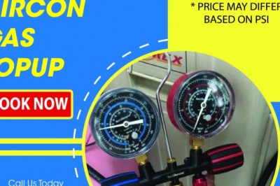 Aircon Gas Top-up Price