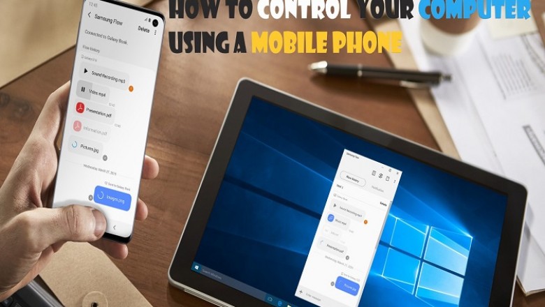 How To Control Your Computer Using A Mobile Phone