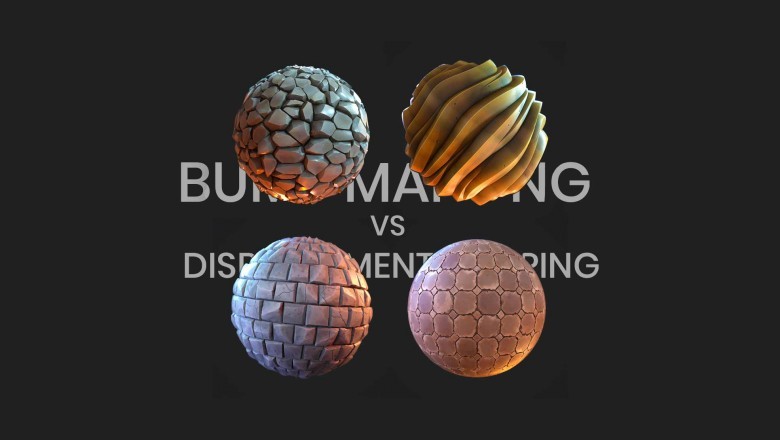 Bump Mapping vs Displacement Mapping in 3Ds Max