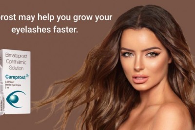 Careprost may help you grow your eyelashes faster