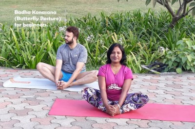 Baddha Konasana (Titali/Butterfly Asana) during Pregnancy | Prenatal Yoga