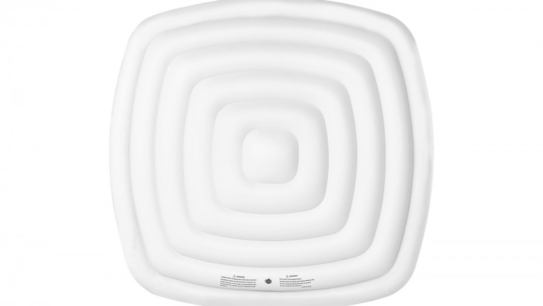 square inflatable hot tub