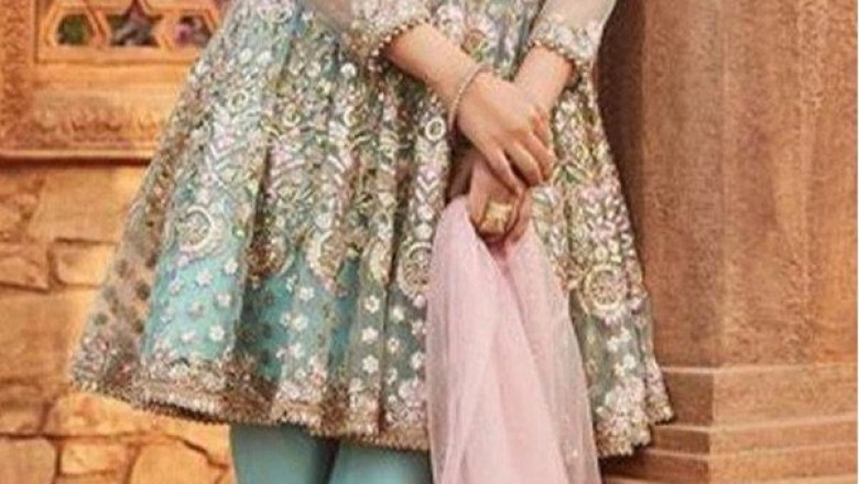 Embroidered Bridal Net Replica Dresses