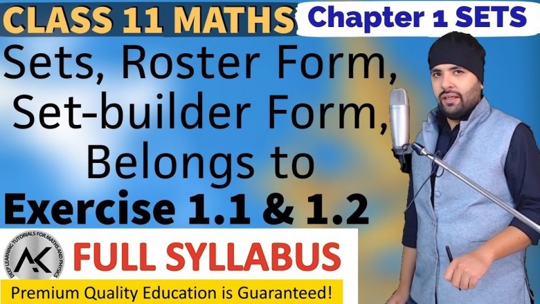 NCERT Solutions for Sets Class 11 Maths