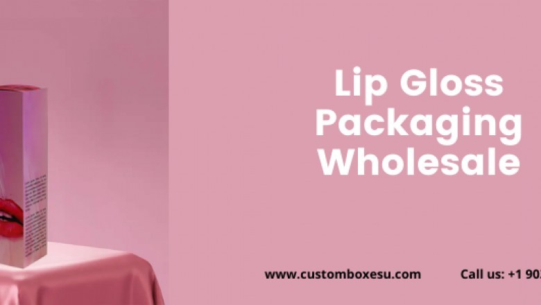 Lip gloss packaging wholesale Printed logo & Design in Texas, USA