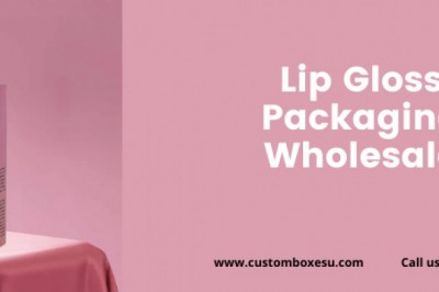 Lip gloss packaging wholesale Printed logo & Design in Texas, USA