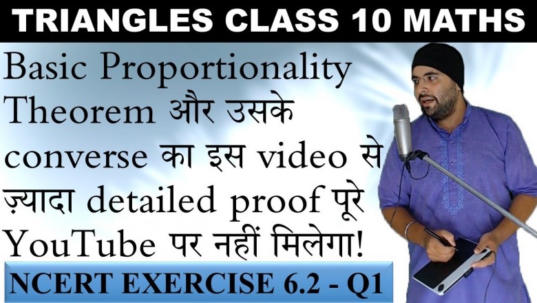 Triangles Class 10 Maths