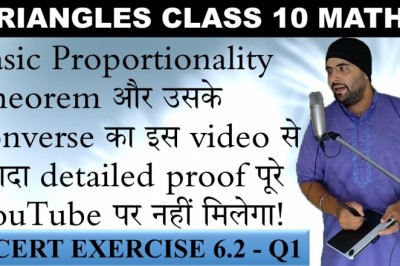 Triangles Class 10 Maths