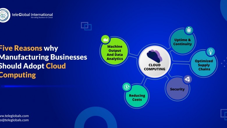 Five reasons why manufacturing businesses should adopt cloud computing