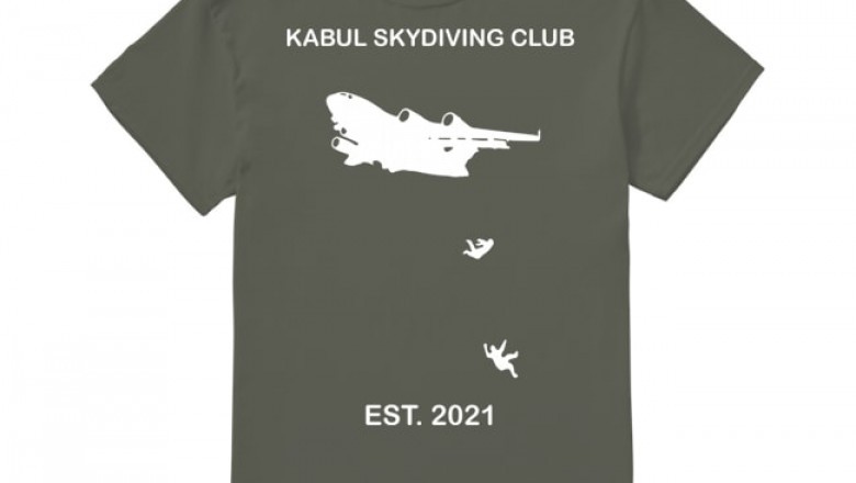Kabul Skydiving Club T Shirt