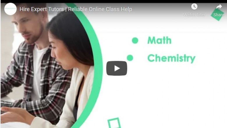 Hire Expert Tutors | Reliable Online Class Help