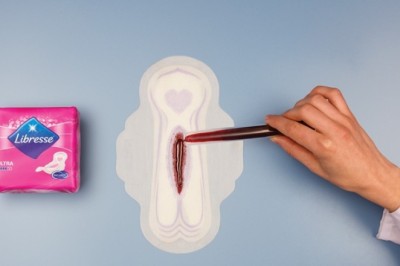 A Woman's Feminine Hygiene Products; Items She Uses During Her Menstrual Cycle