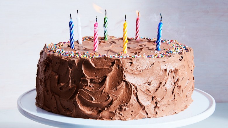Celebrate your birthday with a beautiful cake.