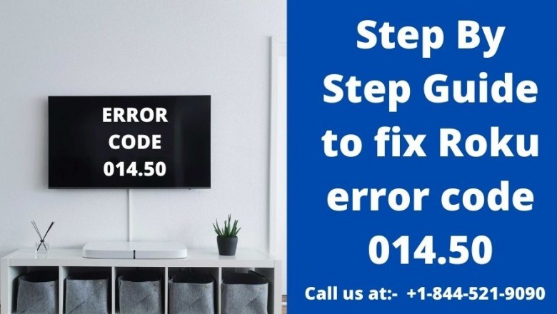 Step By Step Guide to fix Roku error code 014.50