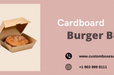 Custom Printed Burger Boxes with your brand logo in USA