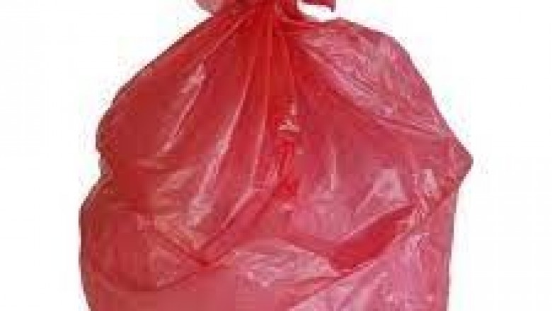 Flexible Packaging Made From Thin Plastic Film Such As Plastic Bag And Sack