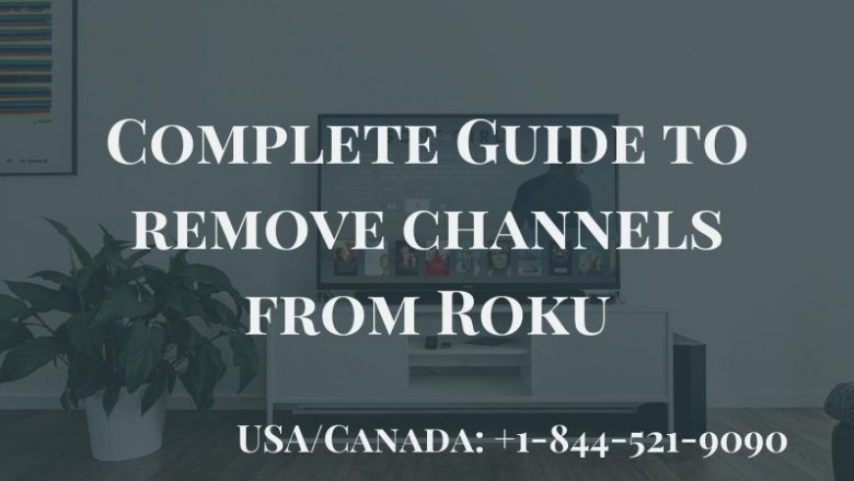 Complete Guide to remove channels from Roku