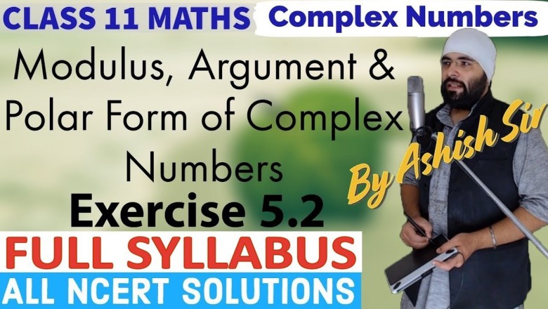 Complex Numbers Class 11 Maths IIT JEE Mains