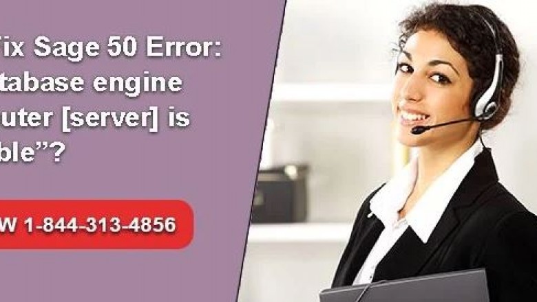 How To FIX : Sage 50 Error Your Database Engine On Computer [Server] Is Unavailable