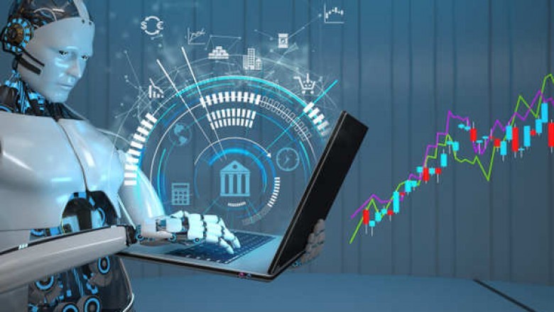 Trading algorithms use computer codes and chart analysis to enter and exit trades based on set parameters, such as price movements or volatility levels.