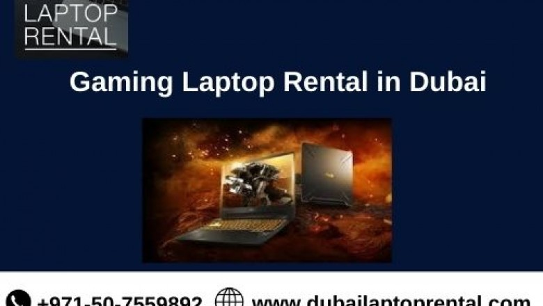 Why is it Good to Rent a Gaming Laptop in Dubai?