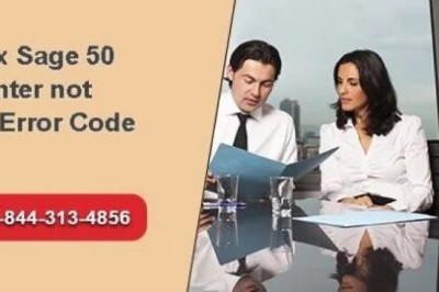 How to Fix Sage 50 Printer Error Not Activated Code 30?