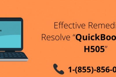Effective Remedies To Resolve Error  “QuickBooks Error H505”