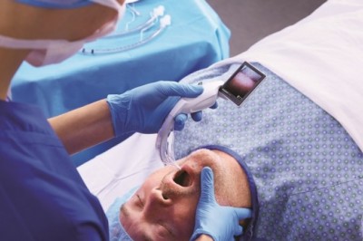 Increasing demand for robot-assisted intubation is expected to bolster growth of the anesthesia video laryngoscope market