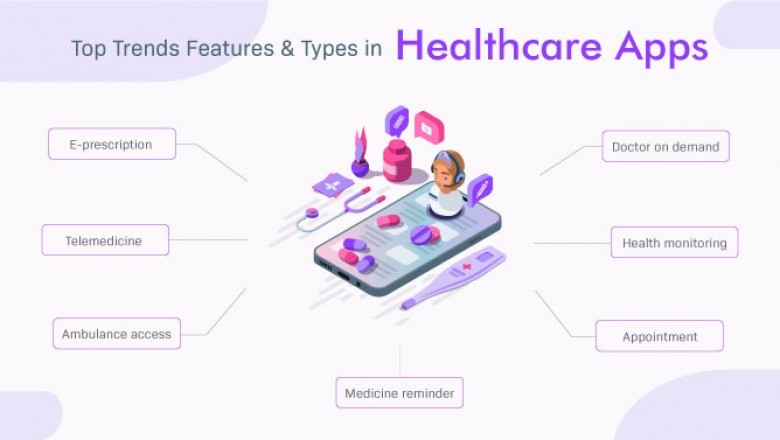 Top Trends Features & Types in healthcare apps