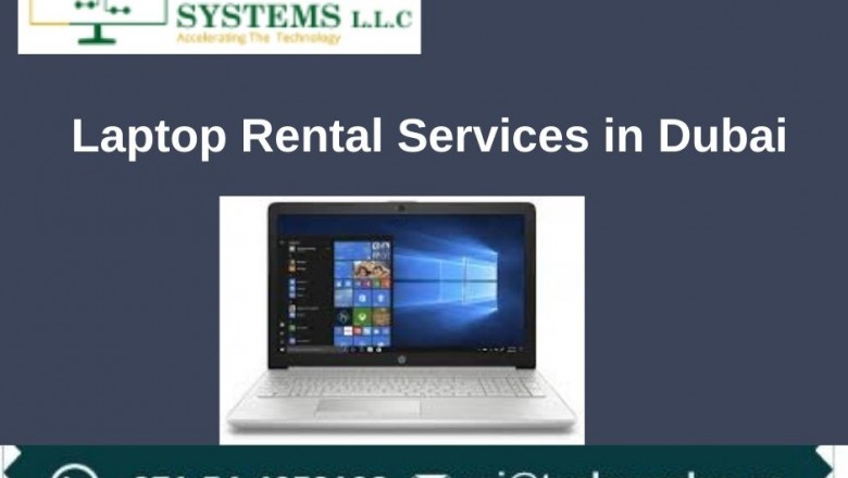 Choose the Best Laptop Rental Service in Dubai