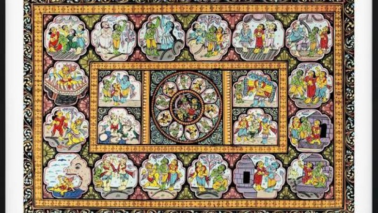 Get Genuine Pattachitra Painting