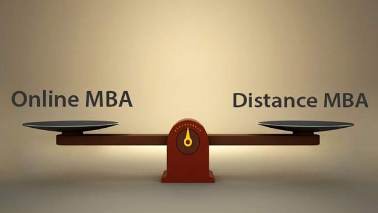 How distance MBA is different from a regular stream?