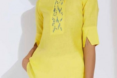 Linen tops and capes are available online in India