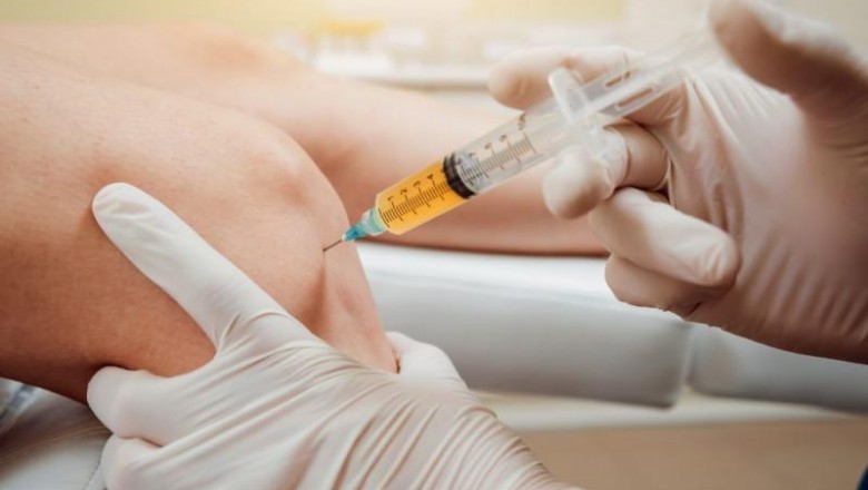 Viscosupplementation is a type of arthritis treatment that involves injecting hyaluronic acid into the joints to relieve pain.