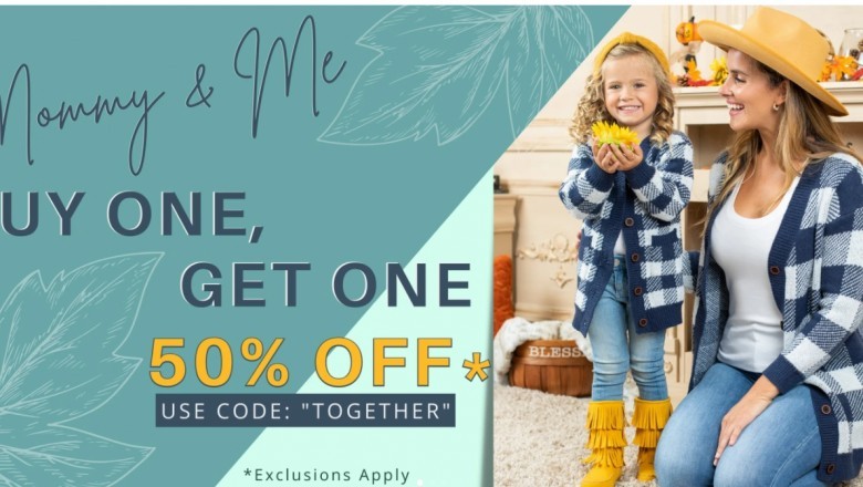 Mommy and Me Buy One, Get One 30% Off