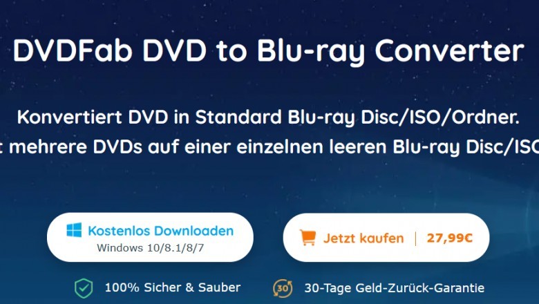 DVDFab DVD to Blu-ray Converter - DVD zu Blu-ray konvertieren, viele DVDs in eine Blu-ray umwandeln