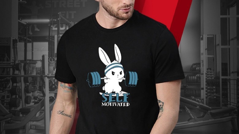 Highly Motivation Gym T shirts for Men are Available Online