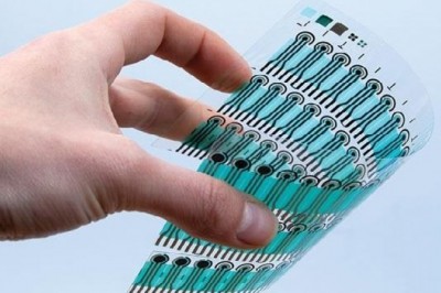 The process of creating electronic goods using print technology; Printed Electronics