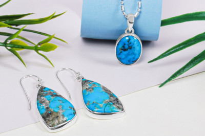 Buy Blue Silver Turquoise Jewelry