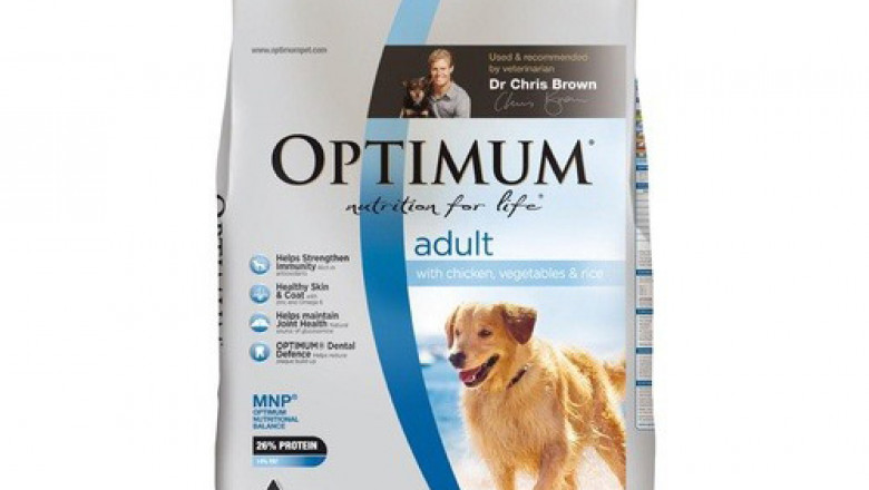 Optimum Adult Dry Dog Food With Chicken, Vegetable & Rice | DiscountPetCare