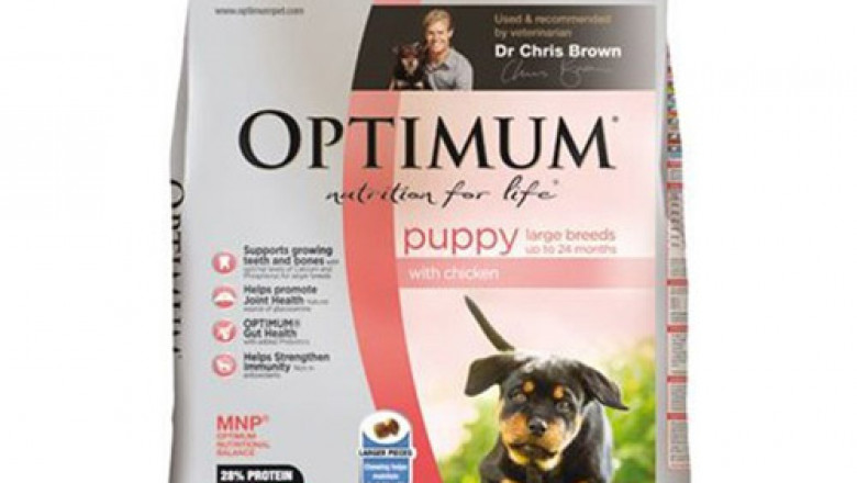 Optimum Puppy Large Breed Chicken Dry Dog Food | DiscountPetCare