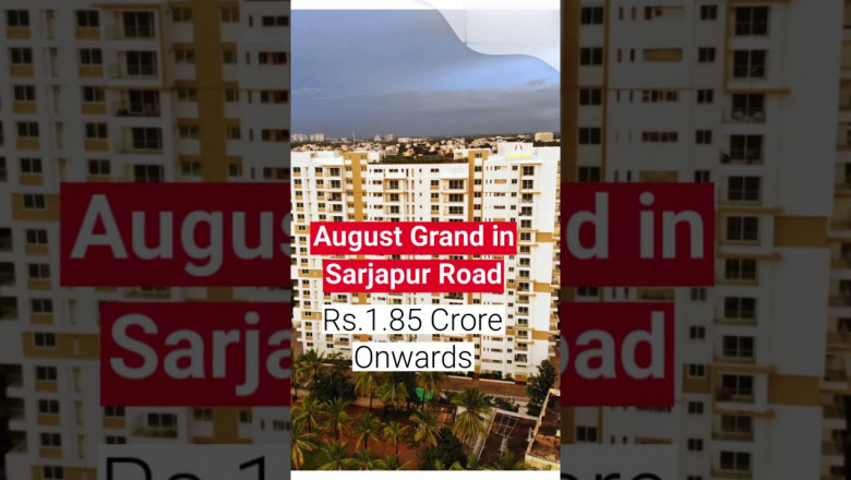 Ready to Move Flats for Sale in Sarjapur Main Road | Rs.2.16 Crore Onwards | 3,4, 5Bhk Homes Bangalore