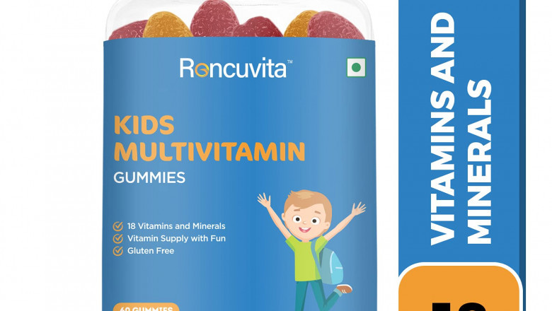 Multivitamin Gummies for Kids with Vitamins & Minerals for Immunity Growth